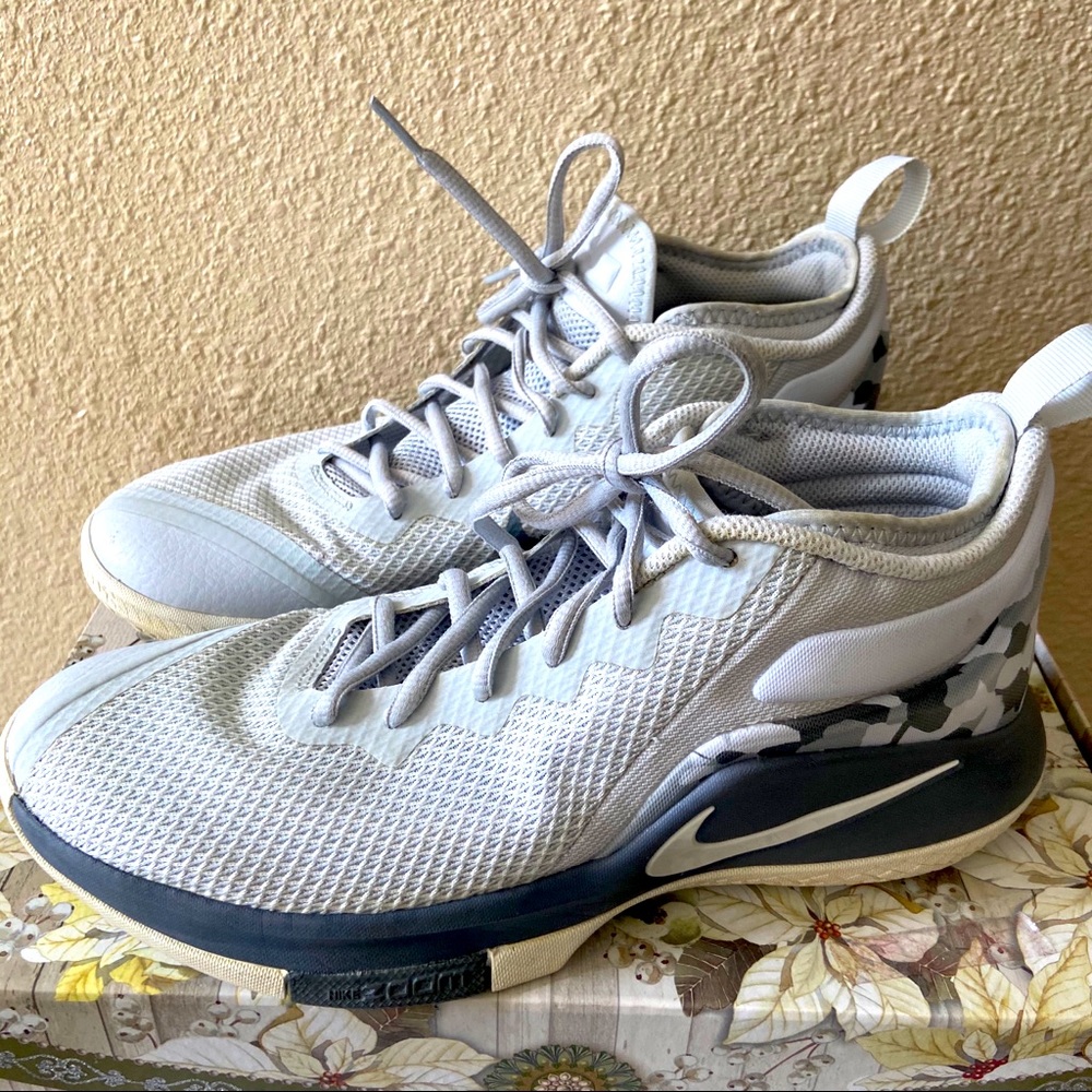 Nike Lebron Witness II Men’s Size 7 Gray Shoes